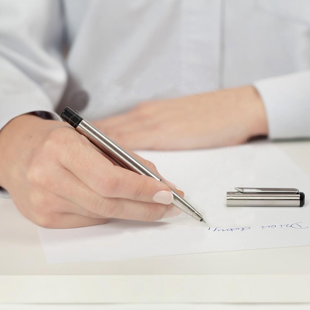 Parker VECTOR Stainless Steel RB ручка-роллер с Вашим логотипом Parker VECTOR Stainless Steel RB ручка-роллер с Вашим логотипом Фото 3